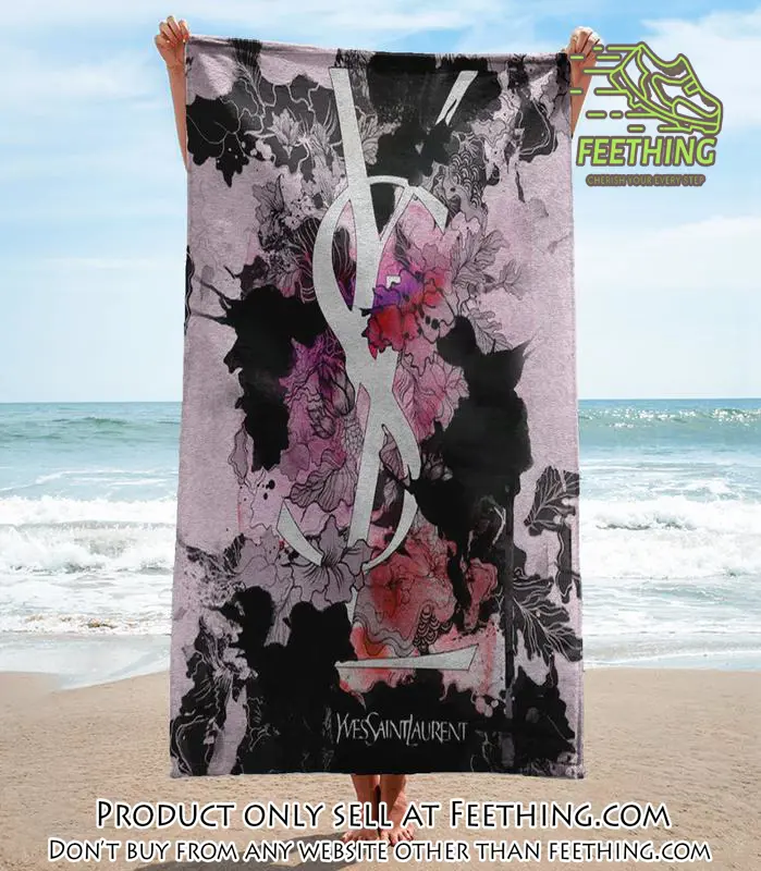 Yves saint laurent beach towel luxury brand hot trending summer  bt00301 ft4818806